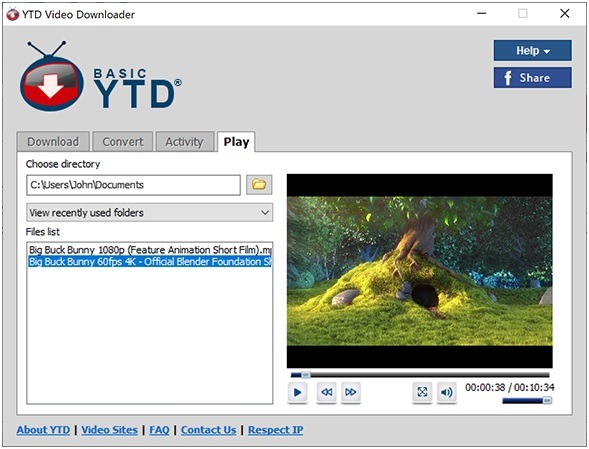 YTD video downloader