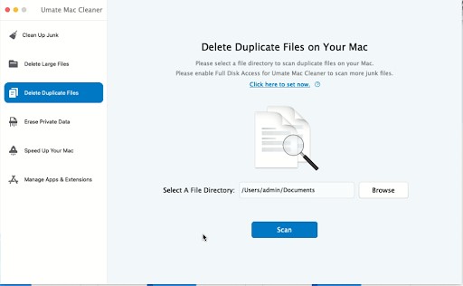 delete duplicate file