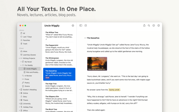 Ulysses - Best Writting Apps For mac
